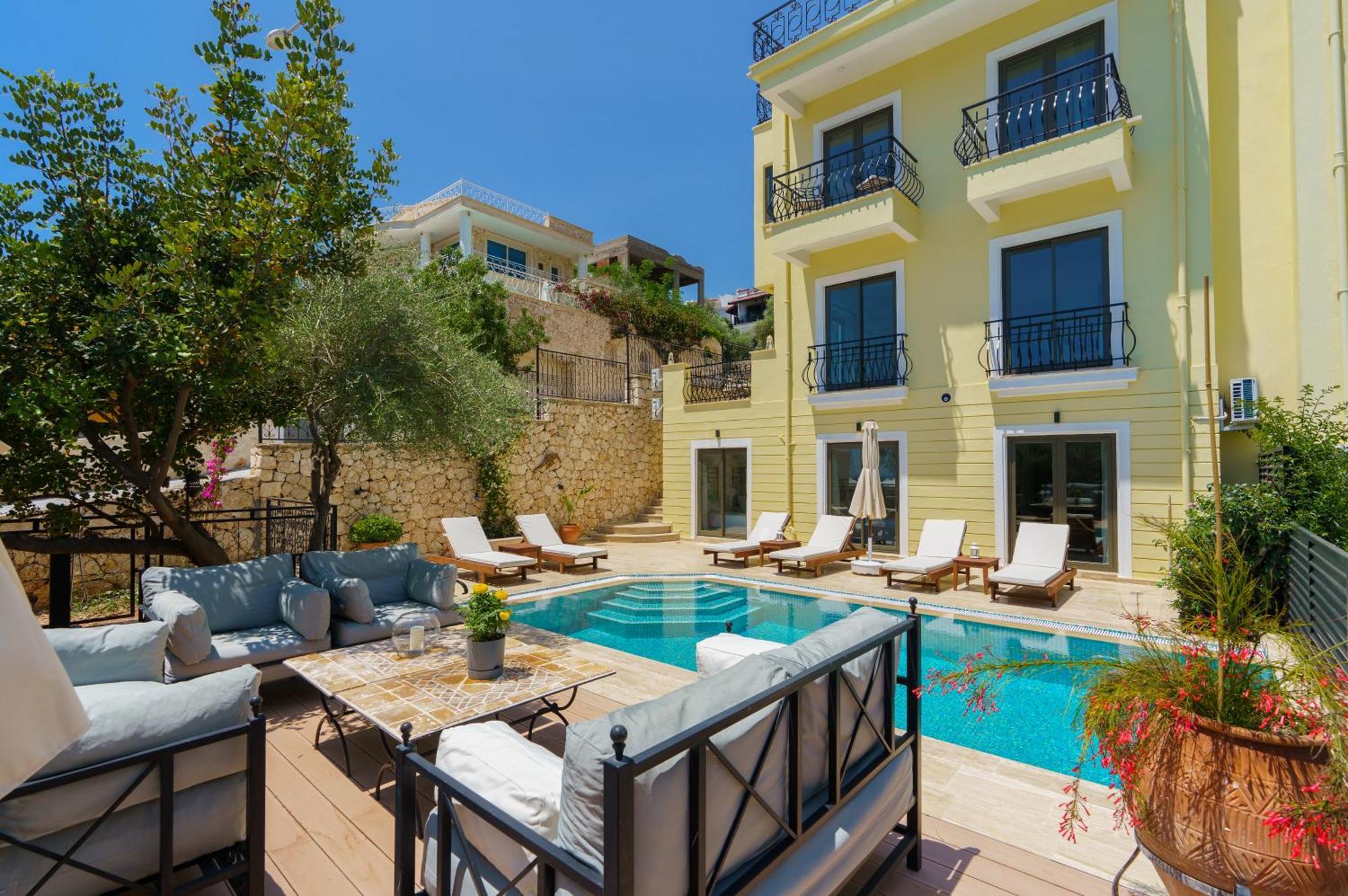 Villa Vista Mare Калкан Екстериор снимка