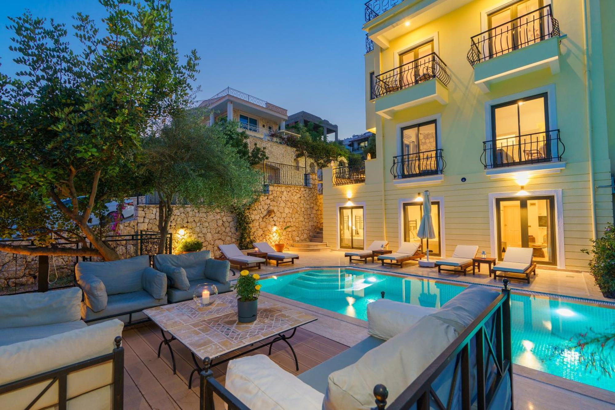 Villa Vista Mare Калкан Екстериор снимка